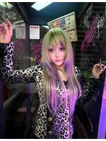 エル オオサカ 心斎橋店(L. OSAKA)&nbsp;個性派デザインカラー＃シールエクステ