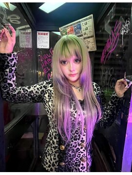 エル オオサカ 心斎橋店(L. OSAKA) 個性派デザインカラー#シールエクステ