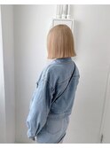 ベージュカラー　ブリーチカラー