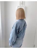 ミュー(Mu)&nbsp;ベージュカラー　ブリーチカラー