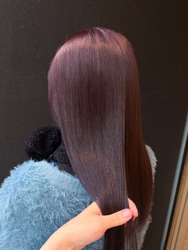 シュク 高円寺(SYUK) 髪質改善/レッド/ブリーチなし/カシス【SYUK高円寺】kanna