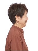 【えがお美容室】大人の魅力を引き出す◎艶やかモダンショート