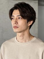 ノエルヘアー(Noel hair)&nbsp;韓国マッシュセンターパートダウンパーマニュアンスパーマウルフ