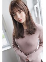 ヘアーズ ベリー 香椎店(hairs BERRY)&nbsp;BERRY/美髪/ペールベージュ/オーガニックカラー/ミディ