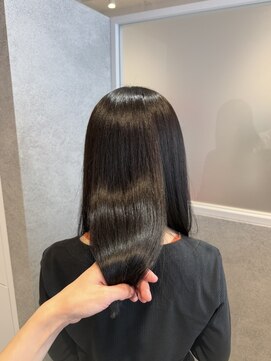 ナチュラル 渋谷店(Natural) ディープパープル／透明感ブラック／地毛風／髪質改善