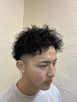 オドックスハナイ(oddx hanai)&nbsp;スパイキーショートピンパーマ
