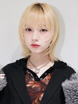 ロンドロゼ 池袋(Lond rose)&nbsp;韓国風ハッシュボブ×顔周りレイヤー