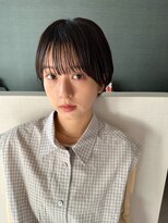 アム(amu)&nbsp;丸みショート/マッシュショート/フルバング/ショートボブ