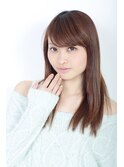 ナチュラルストレート