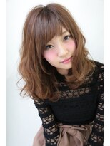 フェリシータ 緑地公園店(felicita)&nbsp;サラ×ツヤ美髪パーソナルカラー＠ウェービーセミディ