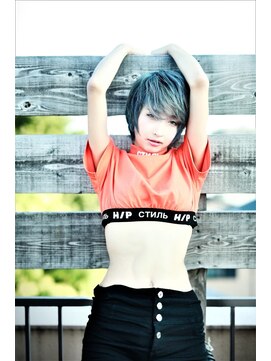 モノ アンド イニ(Mono & inni) 【奈良/inni hair】2.5Ｄカラー エメラルドグリーン