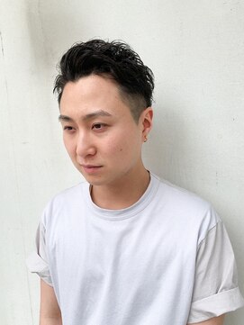 ヘアー アイス カンナ(HAIR ICI Canna) フェード×ピンパーマ