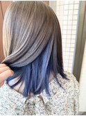 今流行りのインナーカラー