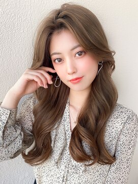 ラルユー 金山(LallYou) 前髪/ラベンダーカラー/イメチェン/ベージュカラー