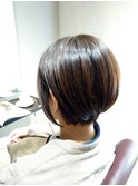 20代30代大人ショートボブｘ小顔ウルフカット丸みショート