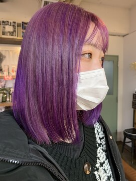 コレット ヘアー 大通(Colette hair) パープル