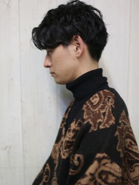 バース(BIRTH) 天神【BIRTH】かき上げ韓国マッシュ×ツーブロック刈り上げ