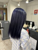 アジールヘア 所沢プロペ通り店(agir hair) アメジストカラーロングヘア