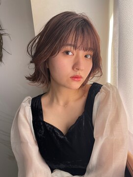 イオエ 岡本(ioe) 髪質改善/チェリーブラウン/モード/ダークアッシュ/イメチェン