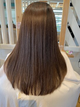 ラニカ ヘアーデザイン(Lanica hair design) 酸性ストレートロング
