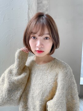 ジョエミバイアンアミ(joemi by Un ami) 【joemi】大人愛されナチュラルショートボブスタイル(小倉太郎)