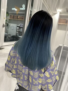 カラ ヘアーサロン(Kala Hair Salon) ブルーグラデーション