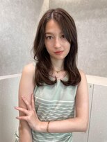 エジョン 三鷹店(Aejon) #バレイヤージュ#グレージュカラー#ボブウルフ#ココアベージュ