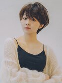 マッシュショート/小顔カット/マッシュパーマ/メンズライク