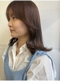 【Negishi】顔まわりにあわせカット