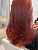 シティーバイローウェ 表参道(City/louwe)&nbsp;ブリーチなしチェリーレッド