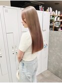 ダブルカラー・グラデーショカラー・ミルクティーベージュ