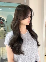 キャンバス バイ ネオリーブ 横浜西口(Canvas by neo.)&nbsp;品のある韓国レイヤーカットオリーブグレージュ【横浜】