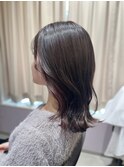柔らかいシルエットの大人可愛いインナースタイル