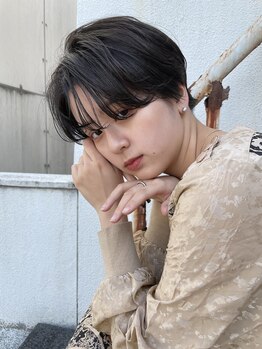 クロップ(CROP)の写真/【栄/久屋大通】白髪が気になり始めた方におすすめ☆白髪を活かすカラーデザインで、新しい自分に出会える*