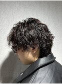 【縦落ちツイスパ】メンズパーマ/メンズカット/池袋