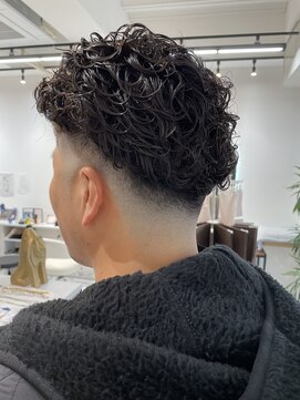 タナの美容室 2号店(TANA) メンズスキンフェード×ニュアンスパーマ