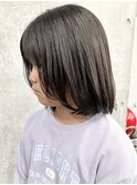 ＊小学生ボブ重めボブディ前髪あり内巻きボブレイヤー30代40代2
