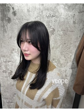 ヨペ(yeope) 【可愛い前髪と顔周り】レイヤーカット
