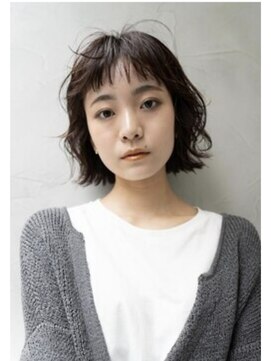 ワク(WAKU) hikari style NO.59 切りっぱなしボブ