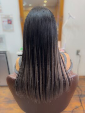 ヘアーメイク ダンス(hair make DANCE) ＊明るいエクステと地毛に馴染むエクステを半々で＊