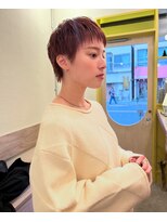 ヒントステーション(HINTSTATION)&nbsp;〈浅草 半個室〉大人ベリーショート/ホットベージュ