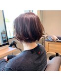 コンパクトな柔らかショートボブ