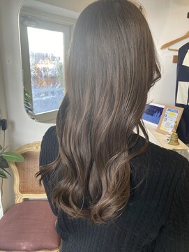 アミュレ ヘア サロン(Amule hair salon) メルティカラー艶髪アッシュベージュ美シルエット