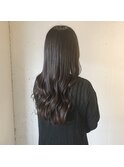 暗めグレージュ カット カラー トリートメント 平塚美容室