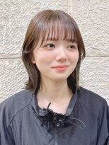 ハピネス 河原町店(Happiness)&nbsp;結べるボブ　顔まわりカット　京都美容室　進詩織