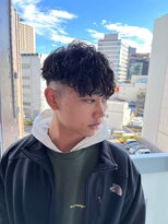 ラヴィズム 名駅店(LUVISM)&nbsp;波巻きパーマツイストスパイラルパーマメンズカット名駅名古屋