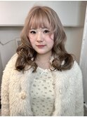 ふわっとくるくるヘア
