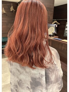 ジャム(Jam) 夏色オレンジカラー×透明感たっぷり質感アップカラー★中村大輔