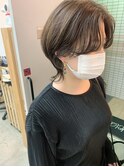【cuzKLUB】ショートウルフ×アッシュベージュ＊池袋
