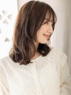 カバーヘアアンドスパ ブリス 浦和(COVER HAIR&SPA bliss) くすみベージュ小顔くびれヘアレイヤーカットロングウルフY浦和